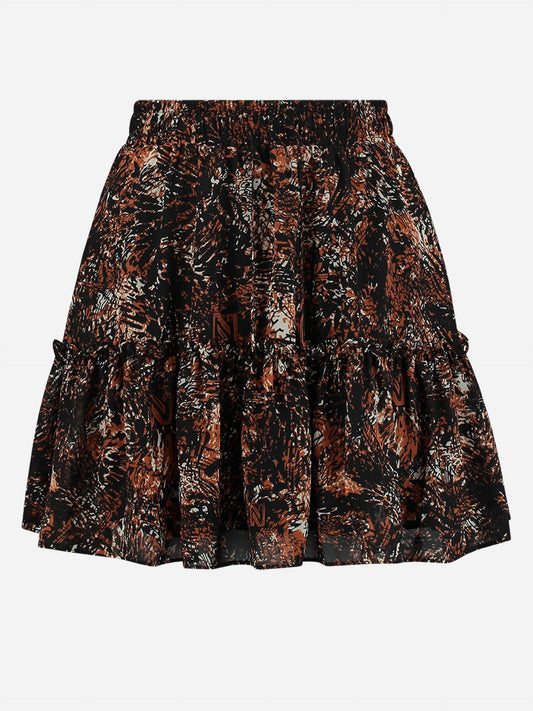 A-LINE SKIRT RUCHES
